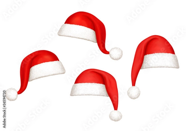 Obraz Weihnachtsbommelmützen