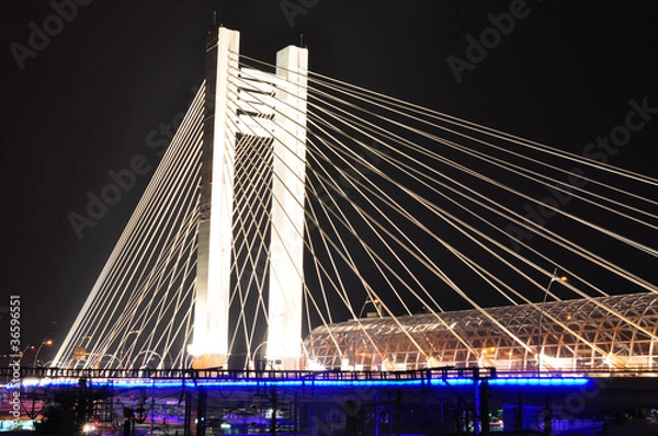 Obraz Basarab bridge, Bucharest, Romania