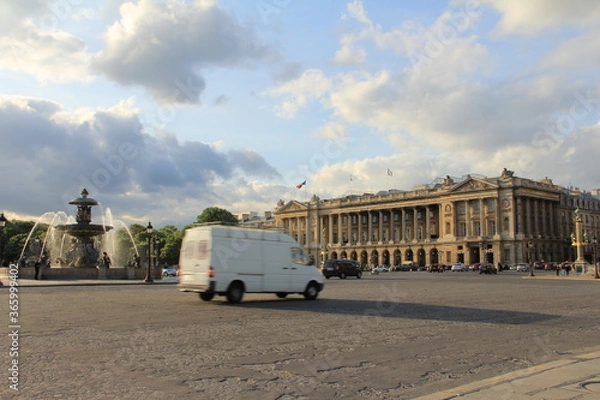 Obraz 午後のパリの街並み