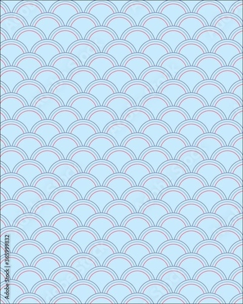 Obraz seamless geometric pattern