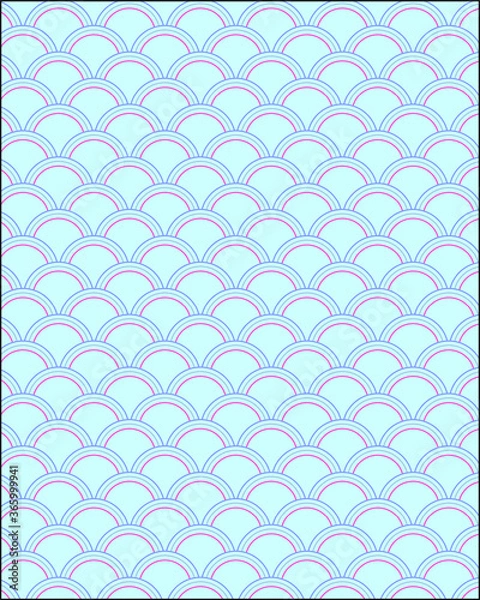 Obraz seamless geometric pattern