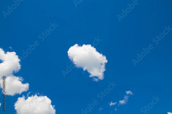 Obraz Blue sky with clouds