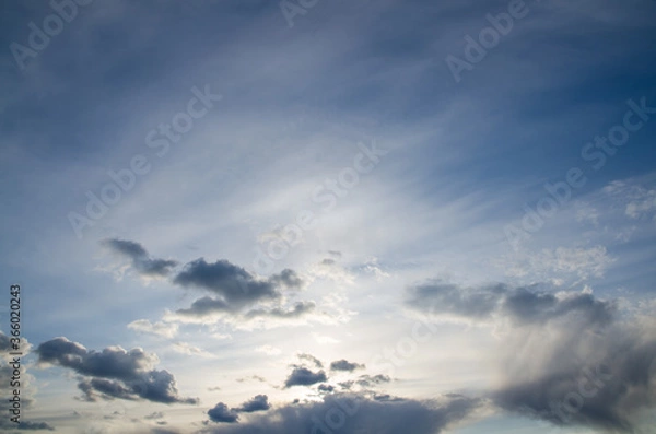 Fototapeta Sky with clouds