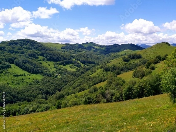 Obraz mountain landscape with blue sky