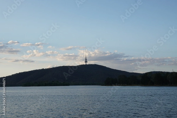 Obraz lake and mountain