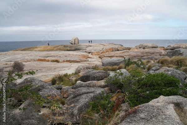 Obraz Big rocks on a beautiful beach