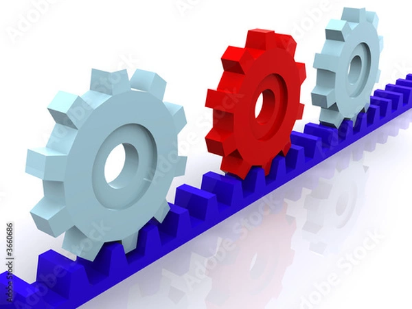 Fototapeta Gear