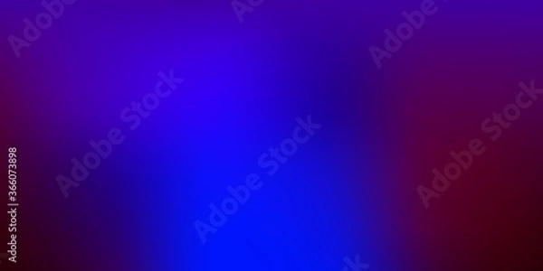Fototapeta Dark Blue, Red vector abstract blur texture.
