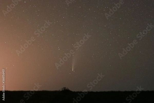 Obraz via lactea cometa 