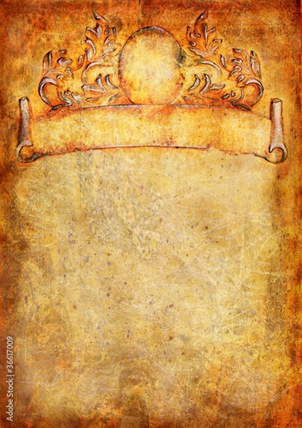 Fototapeta Ancient manuscript