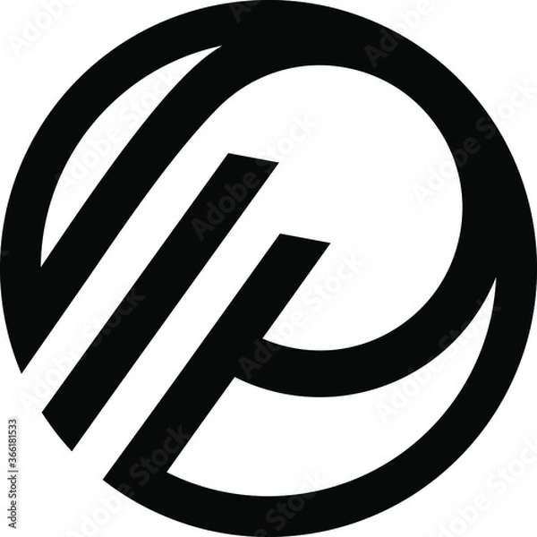 Fototapeta vector black circle icon