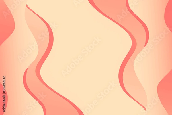 Fototapeta Abstract orange and red wavy background with curve lines. Burn. Fire. Flame. 