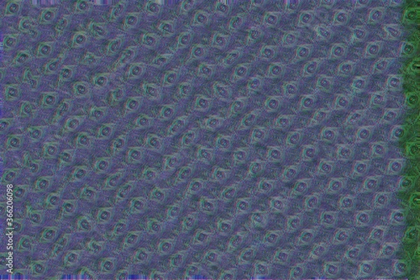 Obraz blue glitch grunge art texture pattern background