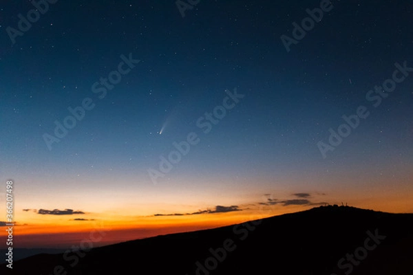 Obraz Neowise in sky