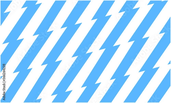 Obraz Blue and white seamless lighting pattern