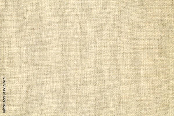 Fototapeta Natural linen material textile canvas texture background