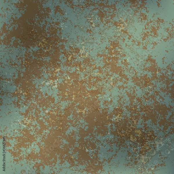 Obraz rusty green texture