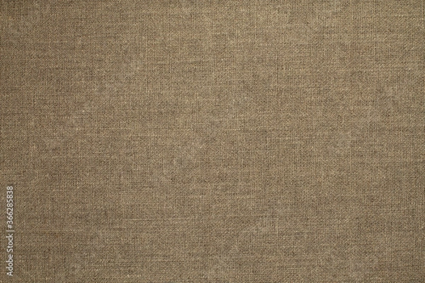 Fototapeta Natural linen material textile canvas texture background