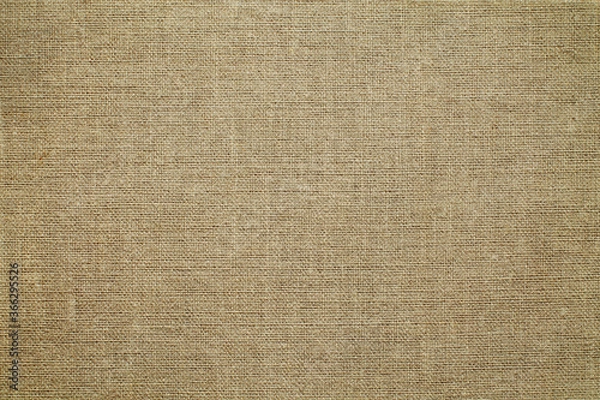 Fototapeta Natural linen material textile canvas texture background