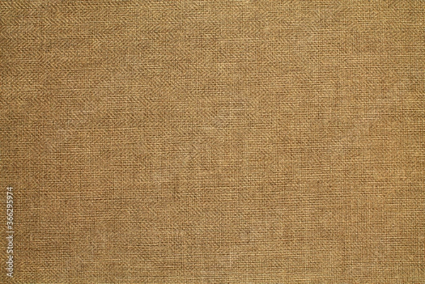 Fototapeta Natural linen material textile canvas texture background