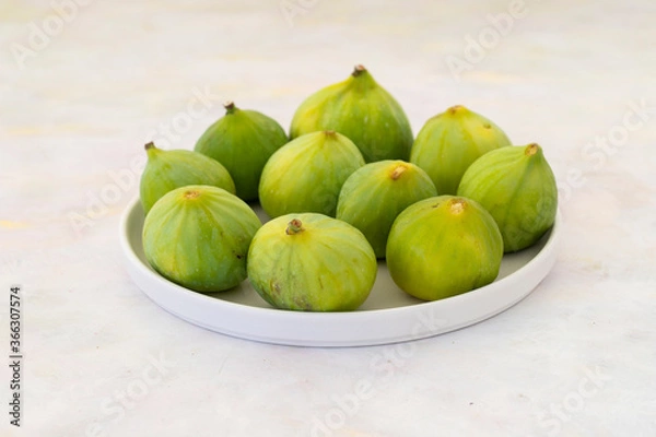 Obraz figs on a white background