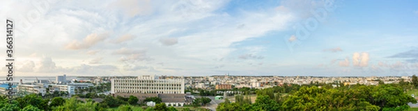 Obraz 沖縄　宮古島の町