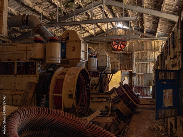 Obraz Urbex salle des machines