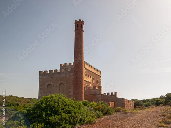 Obraz Urbex sardaigne cheminée