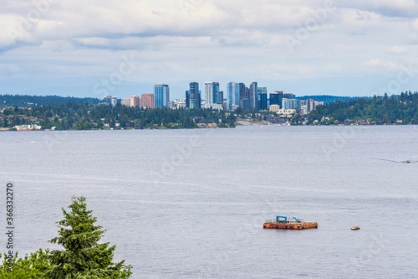 Fototapeta Bellevue Skyline Architecture