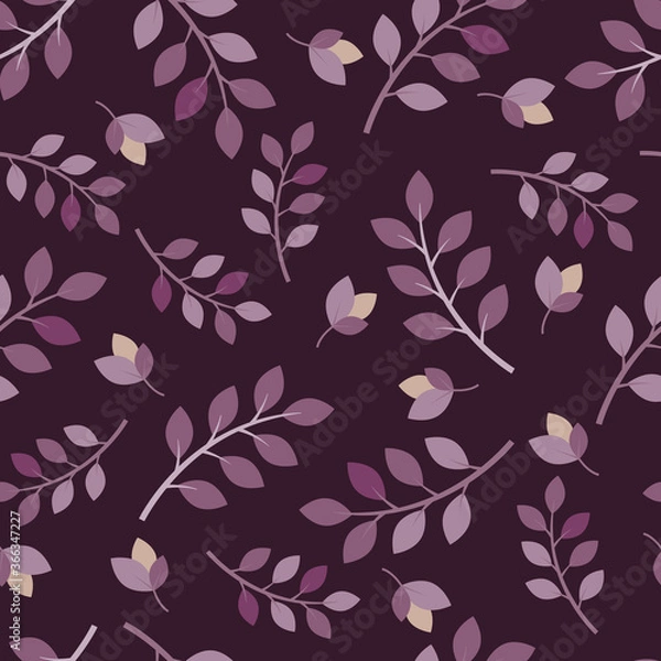 Fototapeta seamless floral pattern with flowers