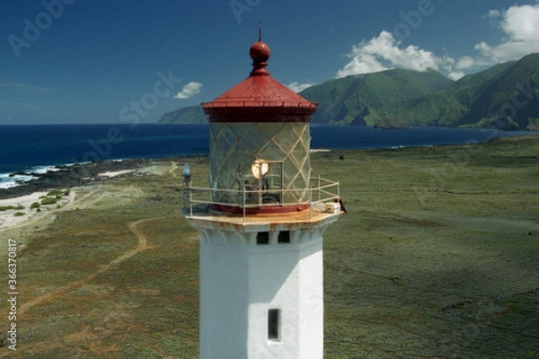 Obraz Lantern room - Moloka'i Lighthouse, Hawaii