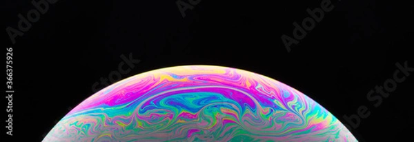 Obraz Abstract bright colorful circle background