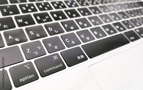 Obraz キーボード　クローズアップ