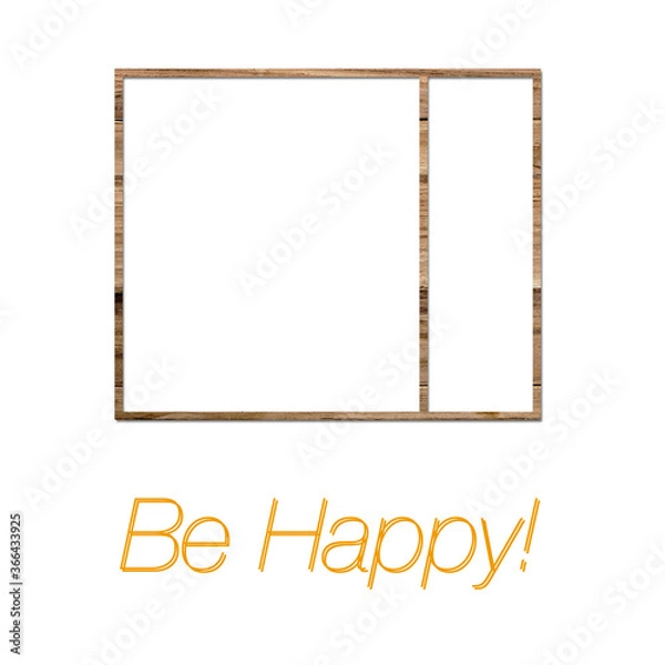 Obraz Be Happy!