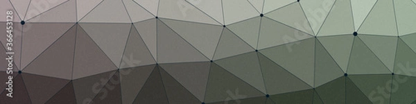 Fototapeta Turf Green color Abstract color Low-Polygones Generative Art background illustration