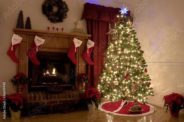 Obraz Christmas At Home