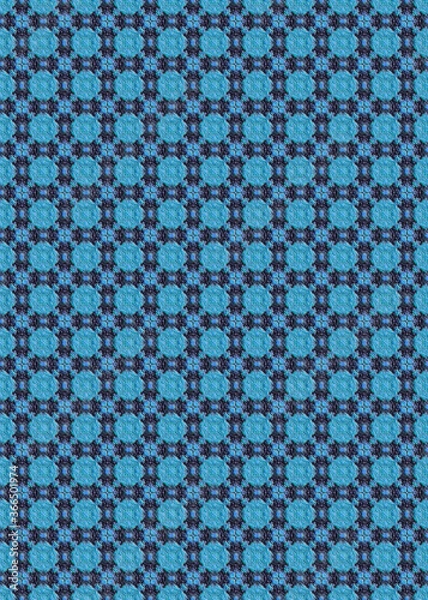 Obraz beautiful ornamental painted pattern