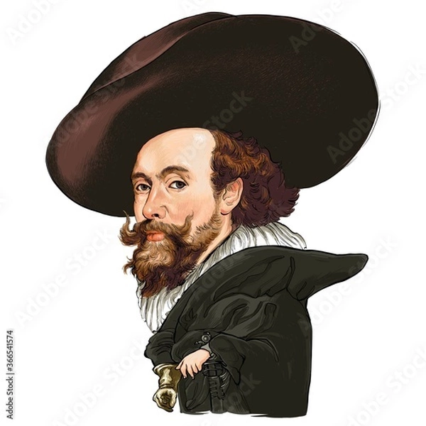 Obraz Sir Peter Paul Rubens, Peter Paul Rubens 