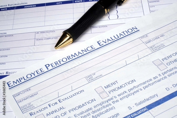Fototapeta Employee Performance Evaluation