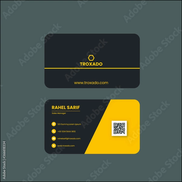 Obraz Business Cards With A Professional Look.
