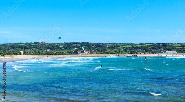 Fototapeta Vazon Bay, Guernsey Channel Islands
