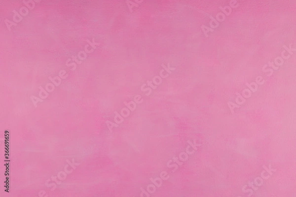 Fototapeta Beautiful light pink stucco background. Rough Stylized Art Texture with space for text