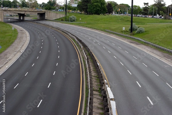 Obraz Empty Freeway 2