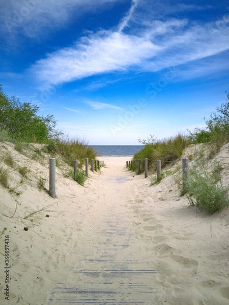Obraz Strandzugang ans Meer