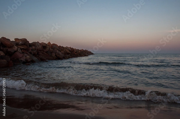 Obraz sunset on the beach
