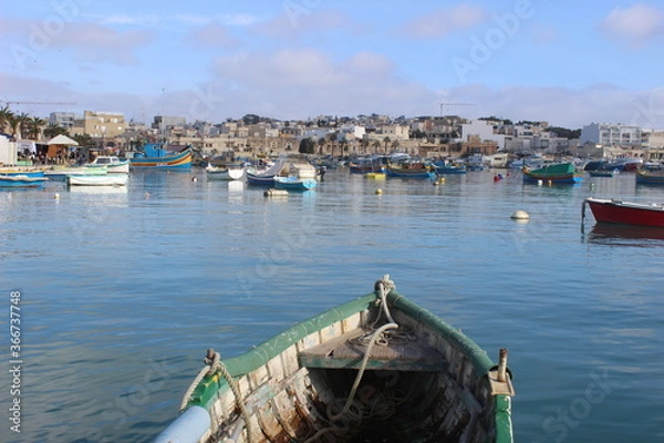 Obraz MARSAXLOKK - MALTA DEC 2019
