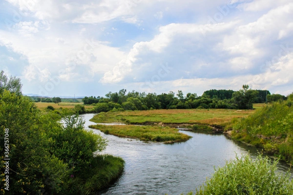 Obraz landscape with river