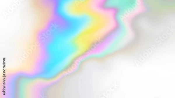 Fototapeta Abstract oil iridescent wallpaper. Colorful marble illustration. Painting background. Not trace, include mesh gradient. Vector EPS10