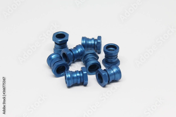 Obraz blue collar for aircraft structure