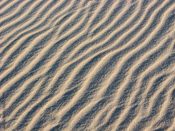 Fototapeta Rippled sand background